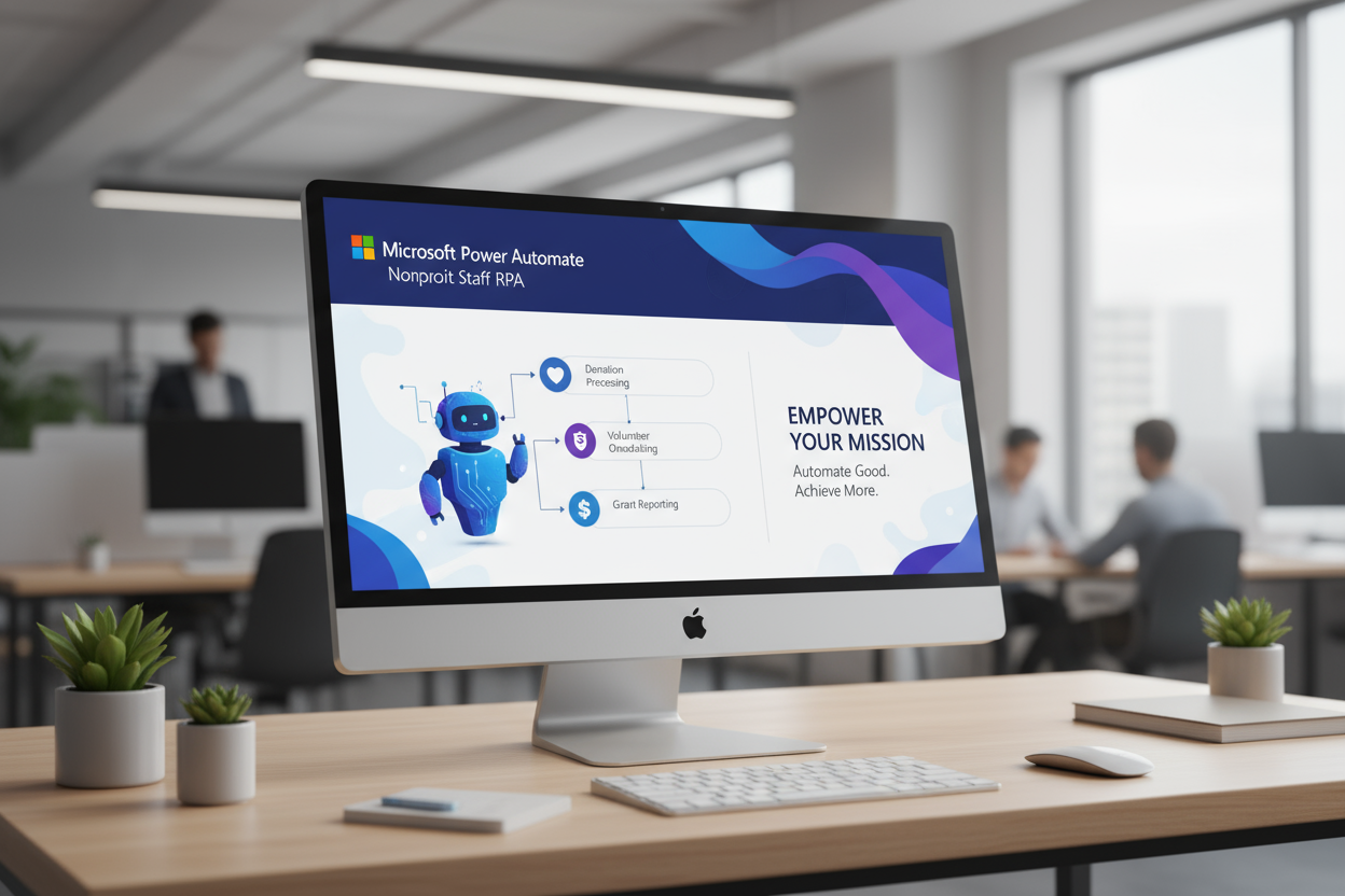 Power Automate hosted RPA (Nonprofit Staff Pricing)