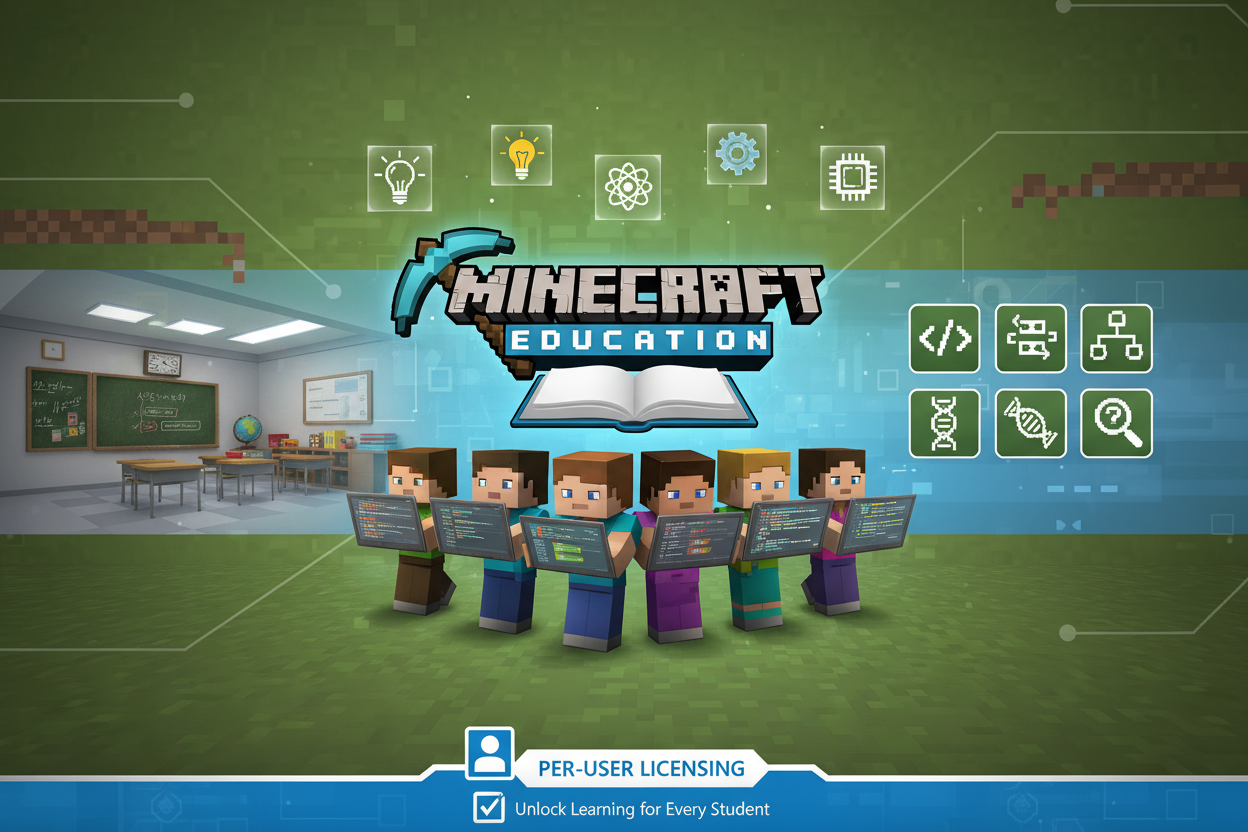 (NCE) Minecraft Education per user (Education Student Pricing)