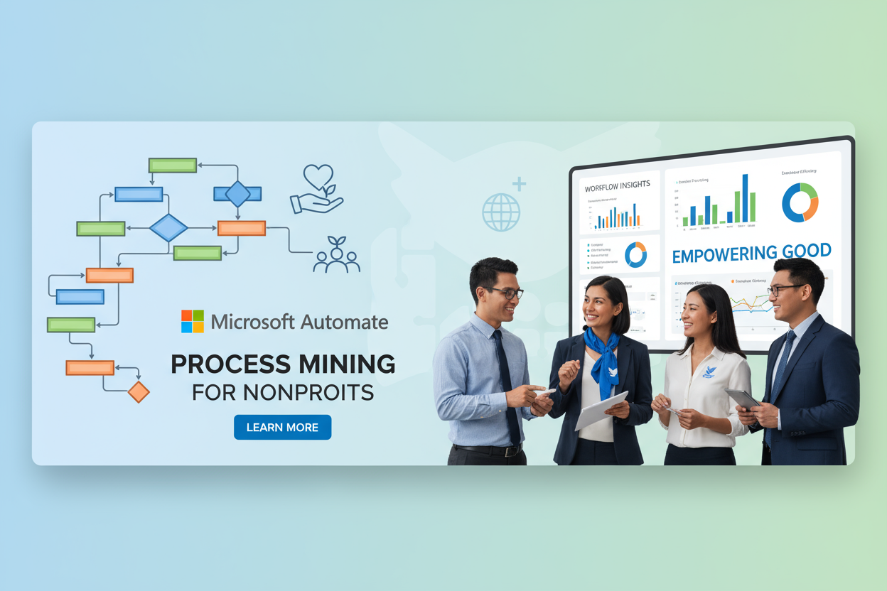 Power Automate Process Mining add-on (Nonprofit Staff Pricing)
