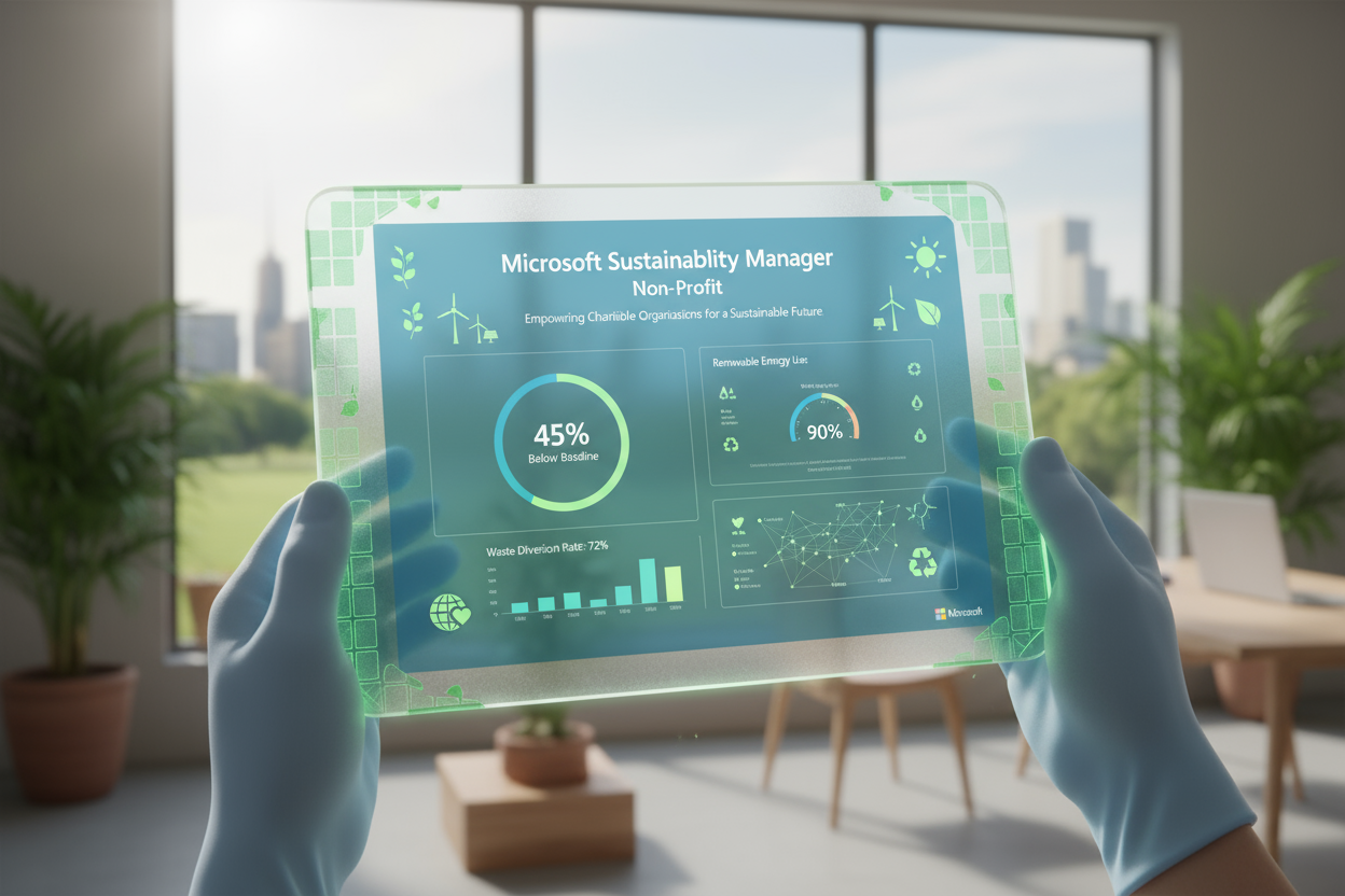 (NCE) Microsoft Sustainability Manager (Non-Profit Pricing)