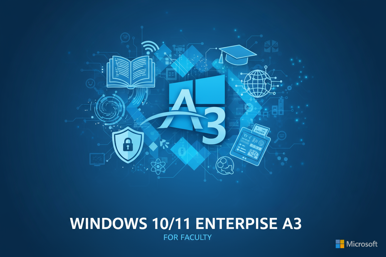 Windows 10/11 Enterprise A3 for faculty