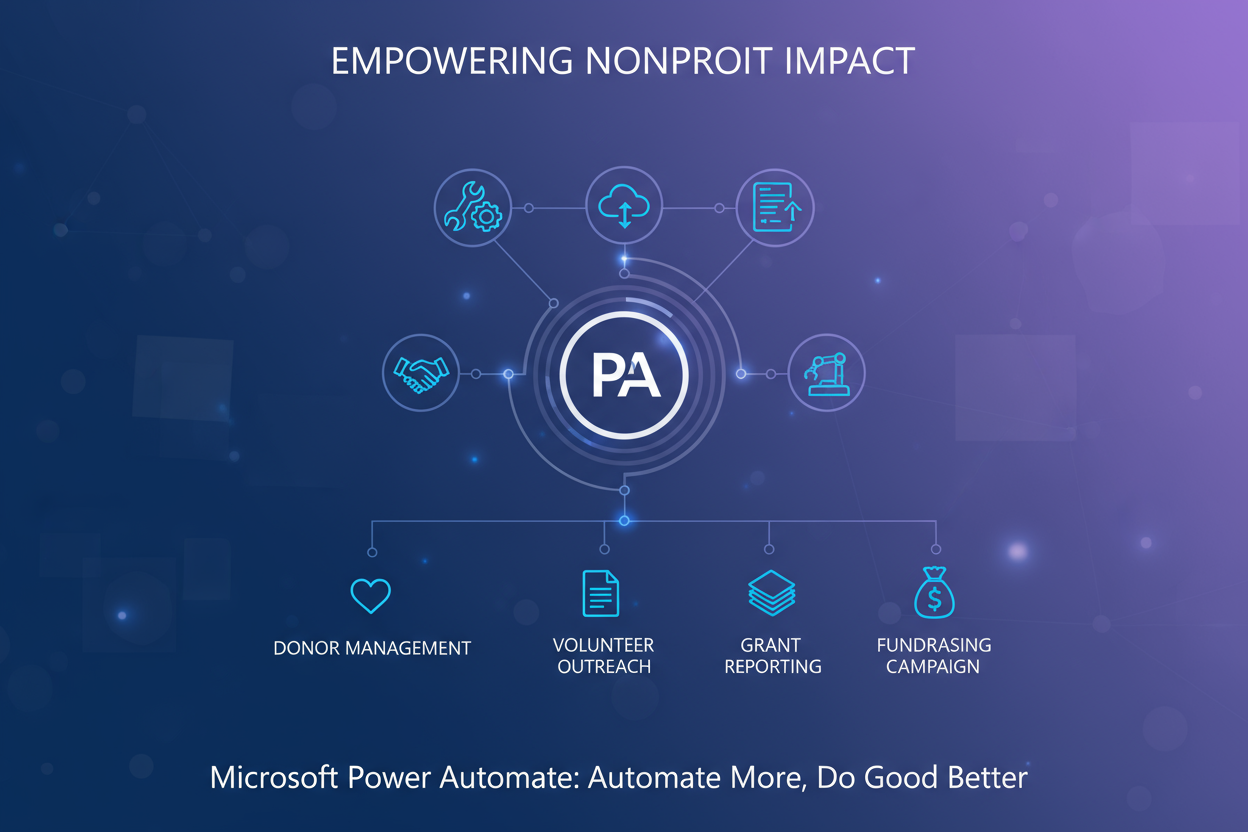 Power Automate Process (Nonprofit Staff Pricing)