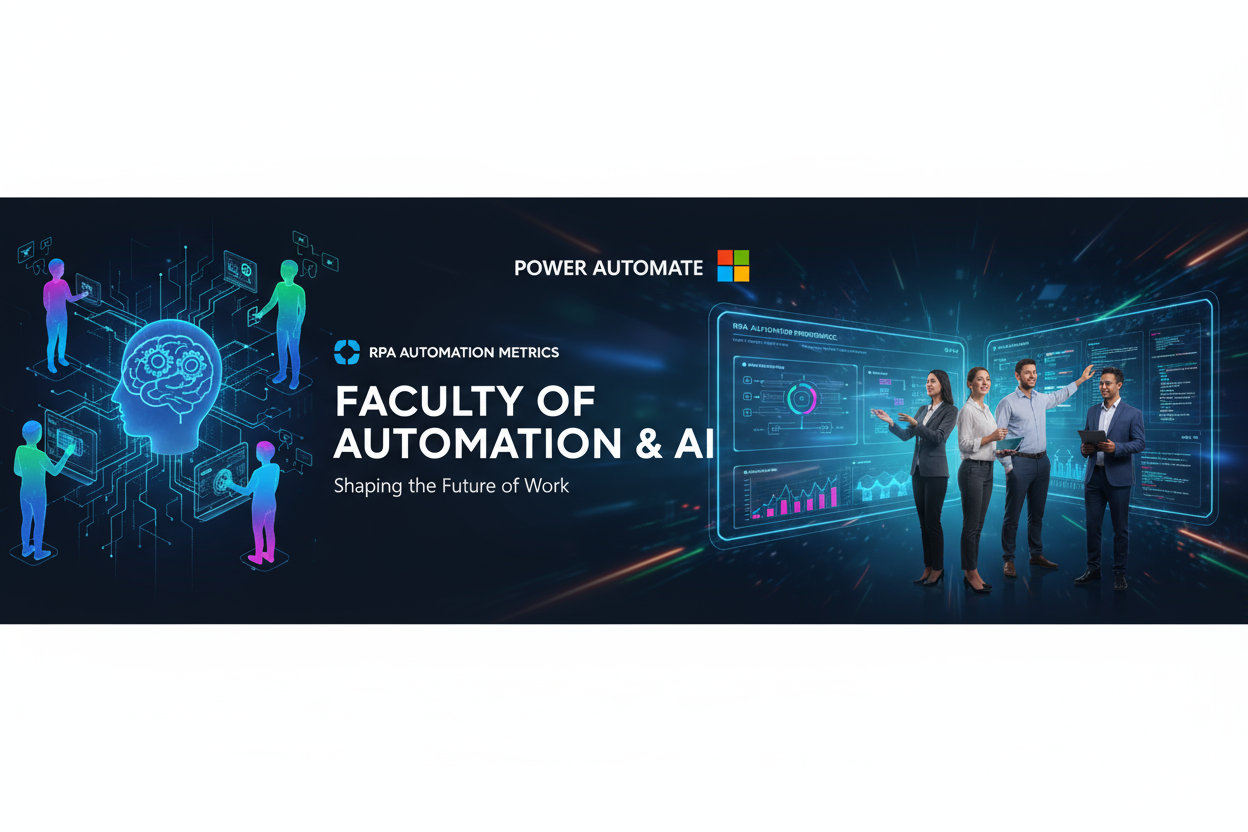 Power Automate hosted RPA for Faculty