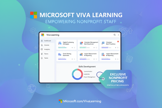 Microsoft Viva Learning (Nonprofit Staff Pricing)