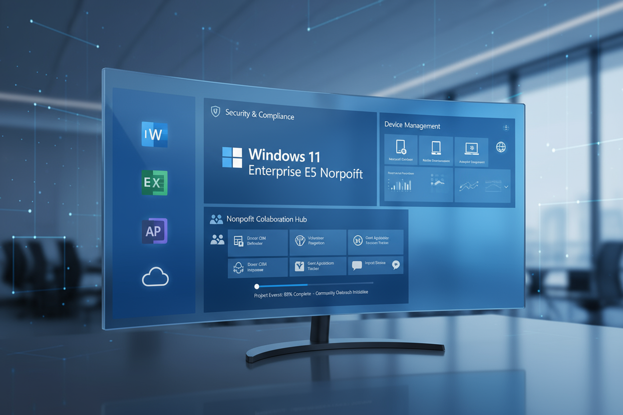 Windows 10/11 Enterprise E5 (Nonprofit Staff Pricing)