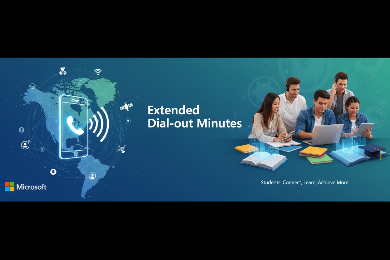 Extended Dial-out Minutes to USA/CAN for students