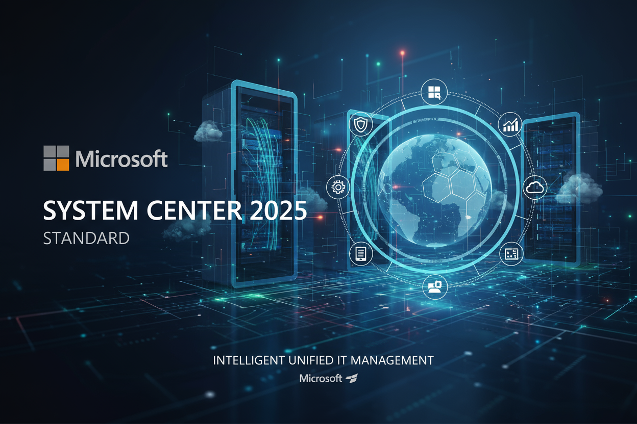 System Center 2025 Standard - 2 Core License Pack Commercial Software Subscription