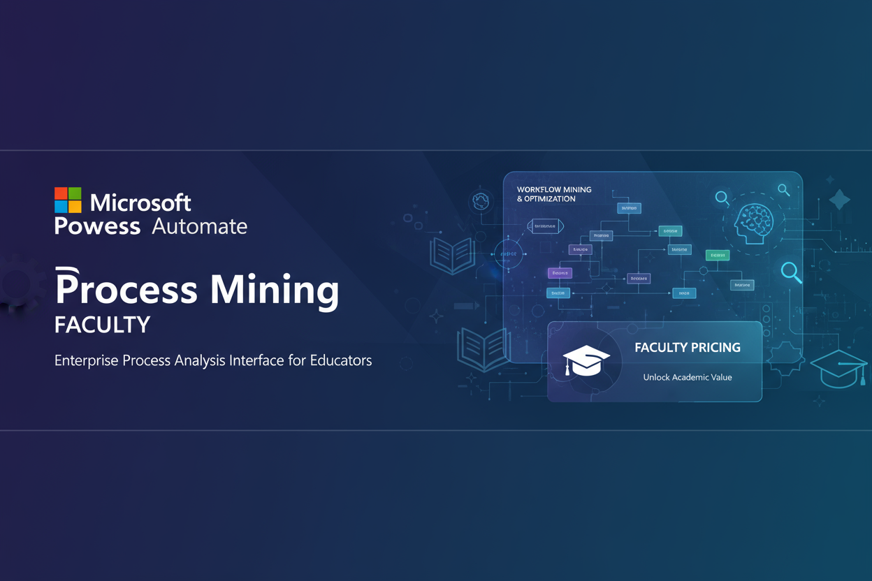 Power Automate Process Mining add-on for Faculty