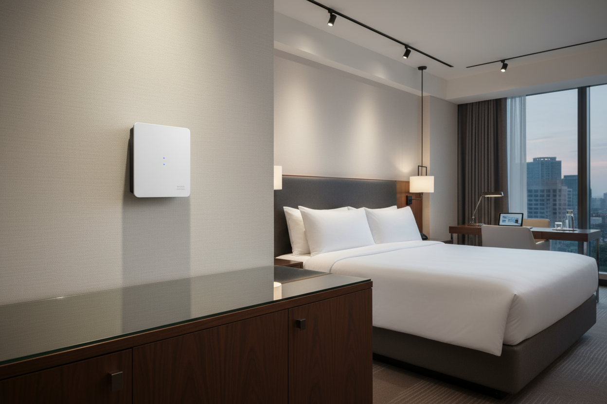 Elegant Hotel Room Setting