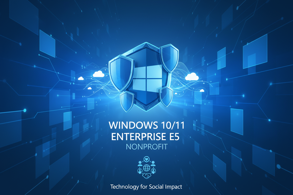 Windows 10/11 Enterprise E5 (Nonprofit Staff Pricing)
