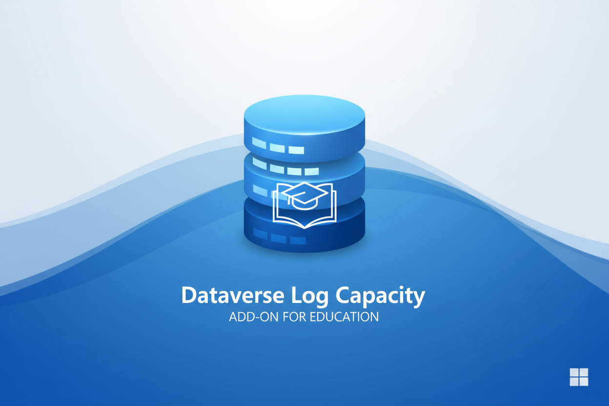 Dataverse Log Capacity add-on for Education