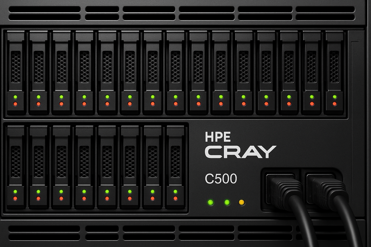HPE Cray C500 Close-up