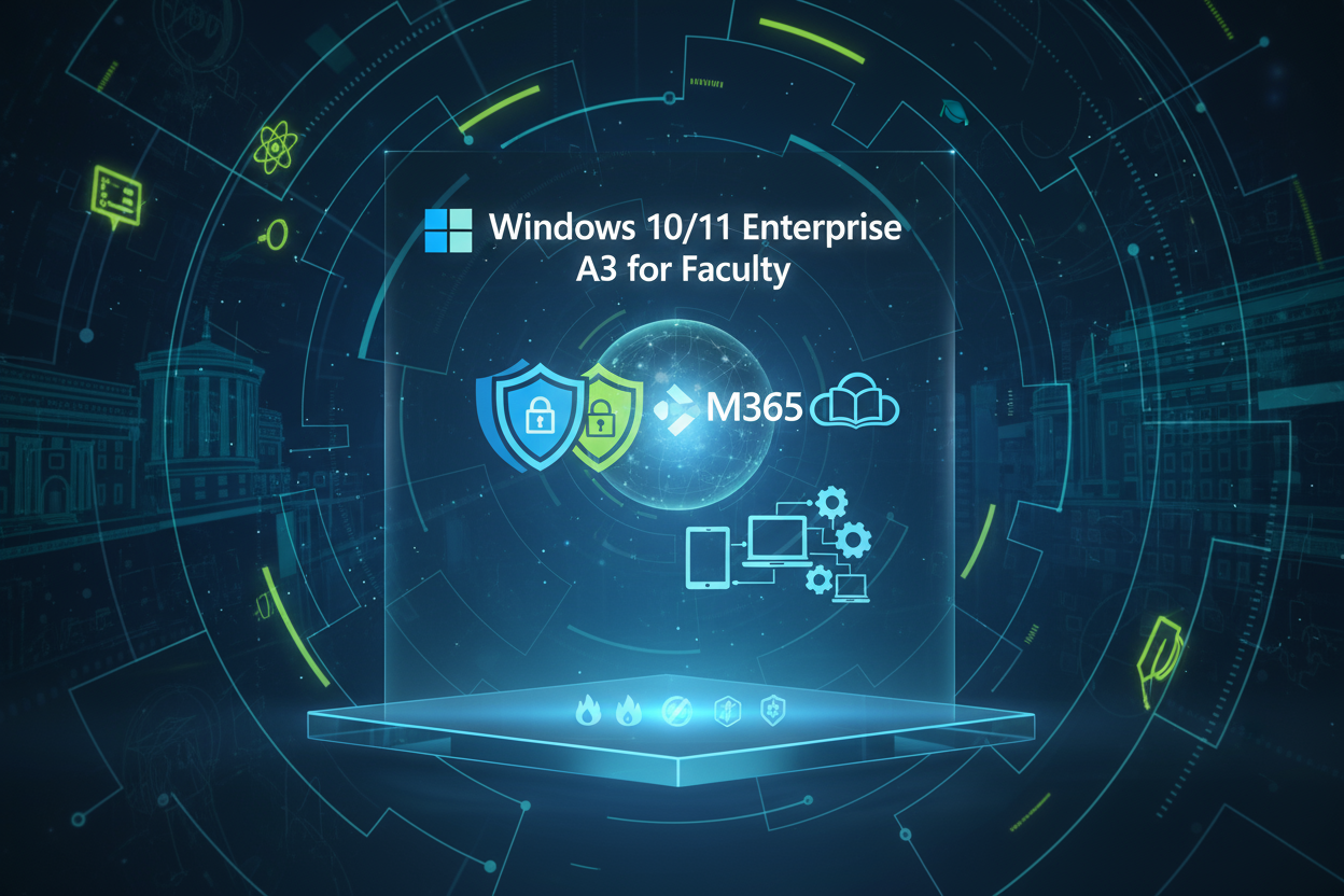 Windows 10/11 Enterprise A3 for faculty