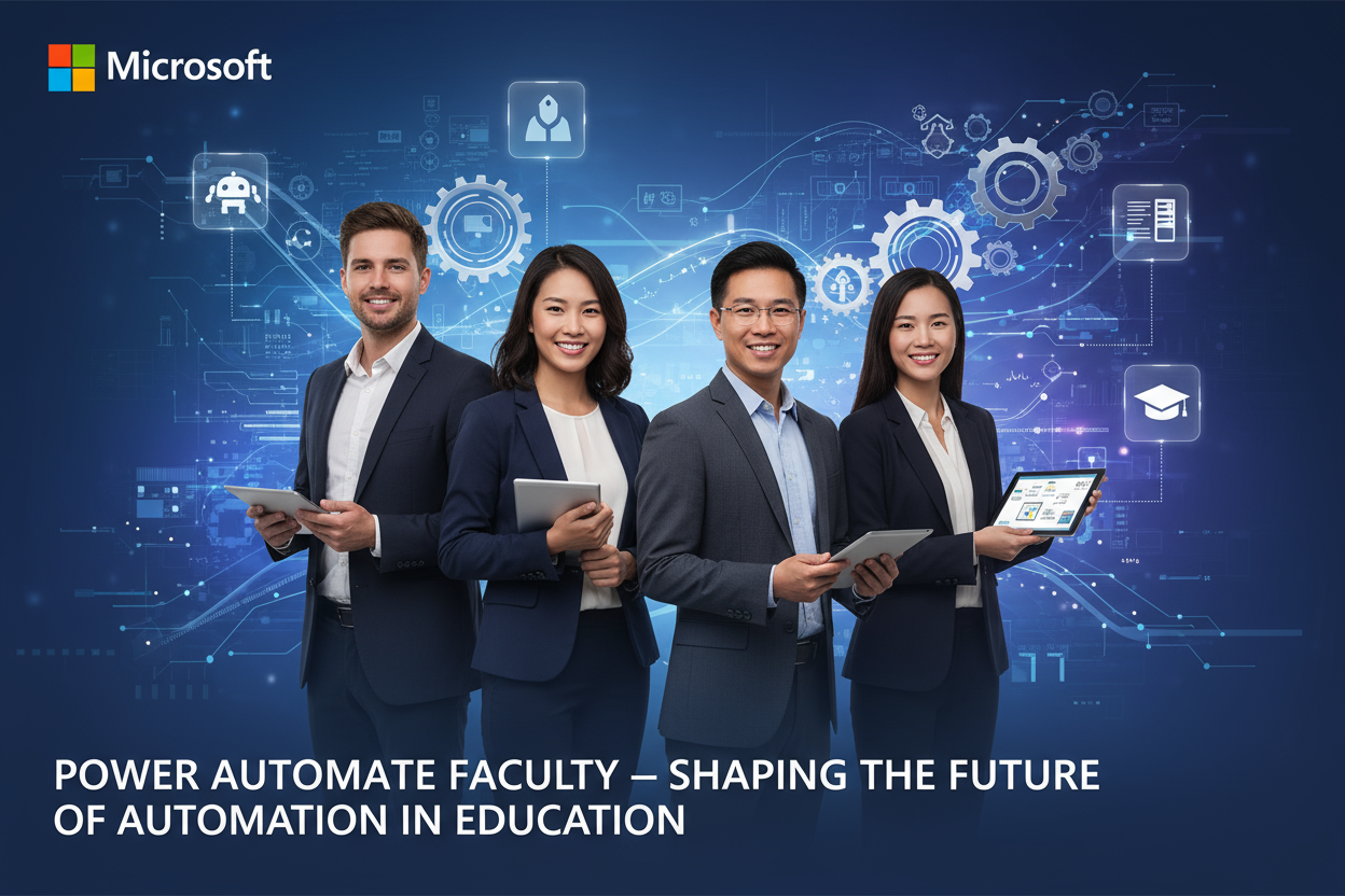 Power Automate hosted RPA for Faculty