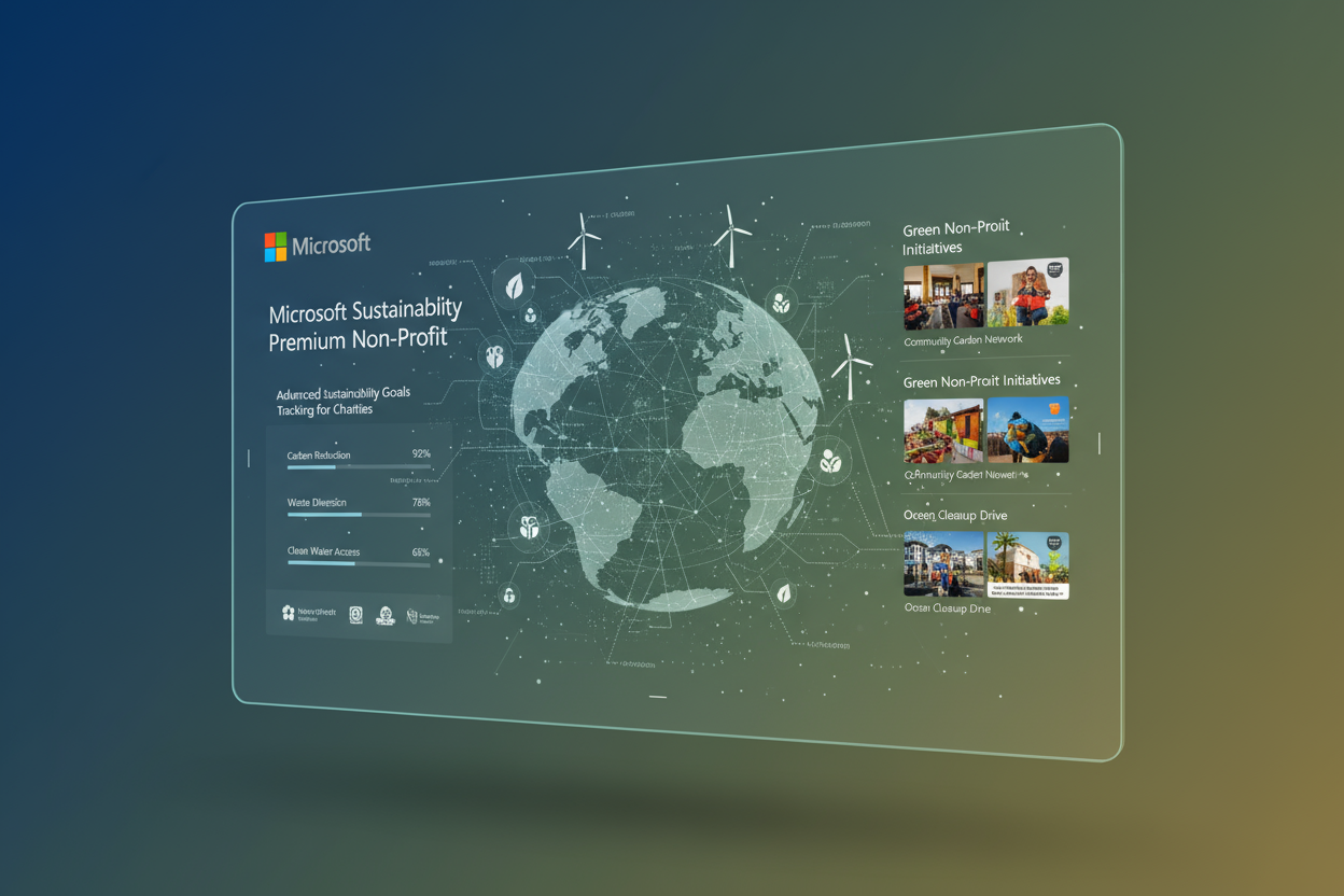 (NCE) Microsoft Sustainability Manager Premium (Non-Profit Pricing)