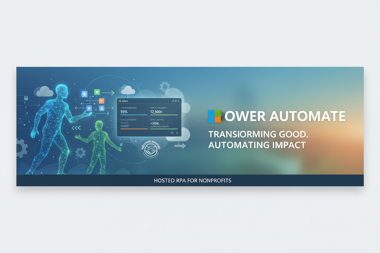 Power Automate hosted RPA (Nonprofit Staff Pricing)