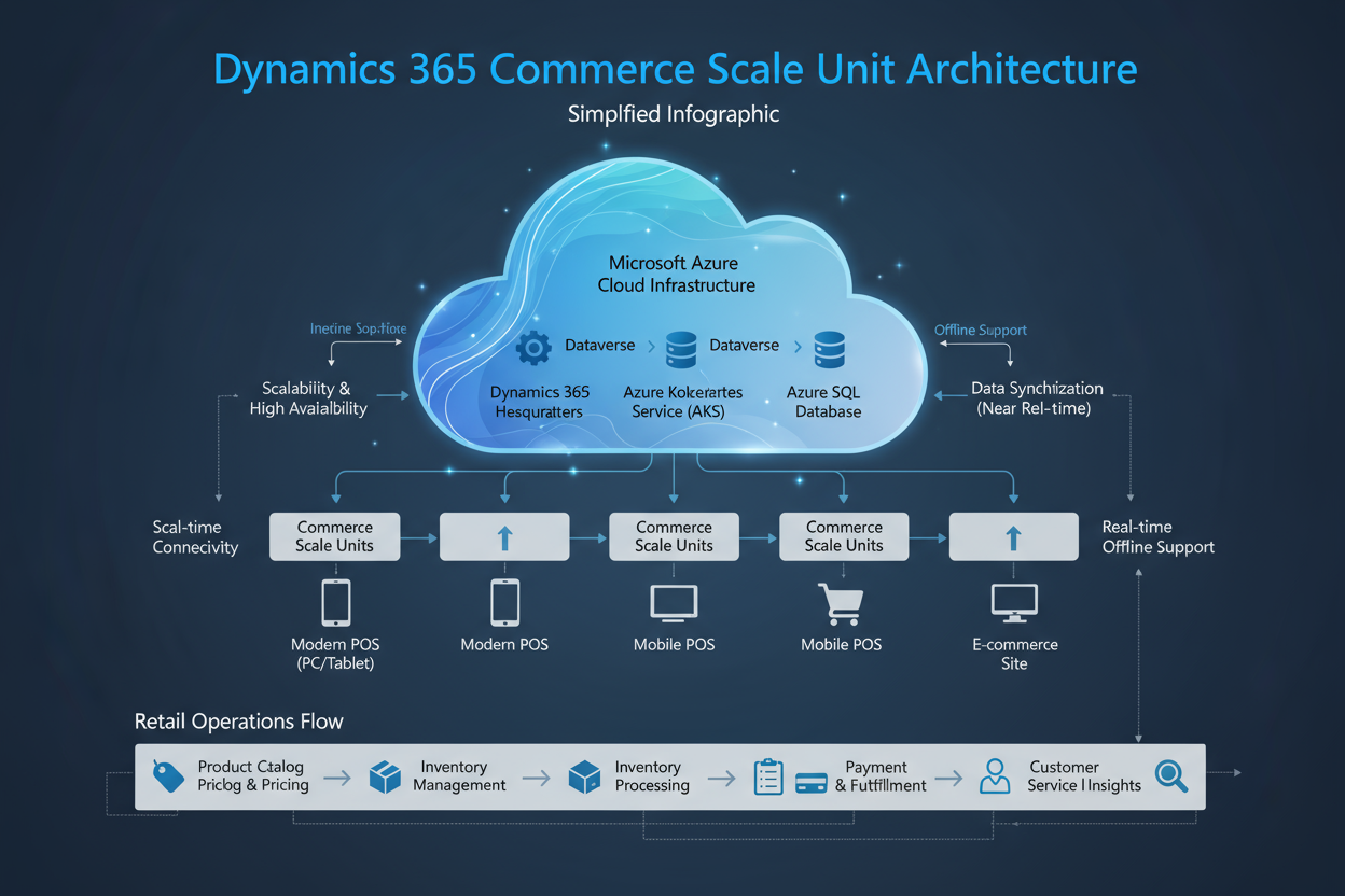 Dynamics 365 Commerce Scale Unit Architecture