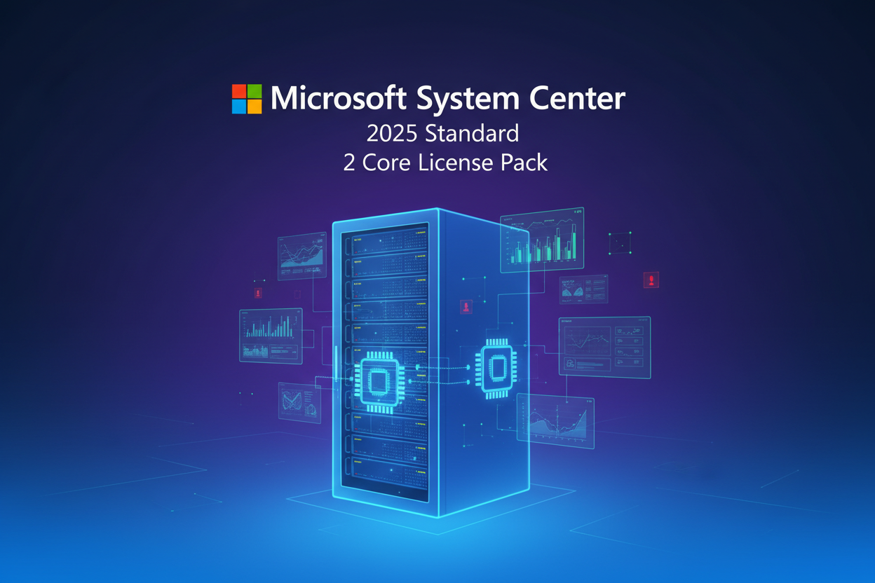 System Center 2025 Standard - 2 Core License Pack Commercial Software Subscription