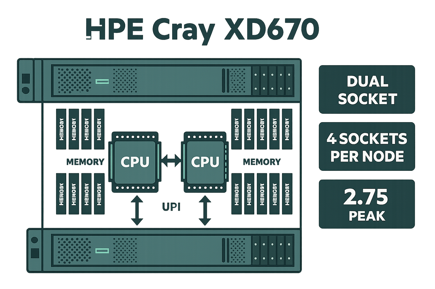 HPE Cray XD670 Technical