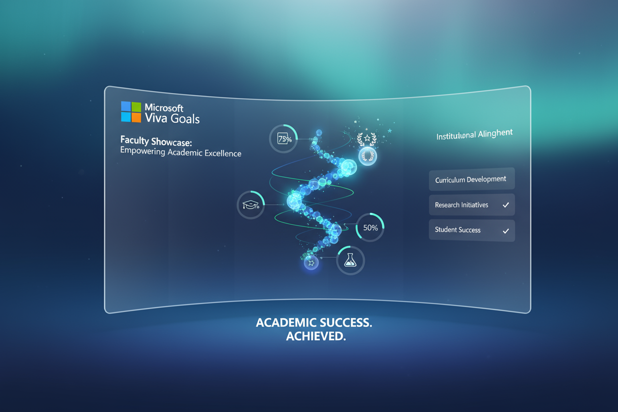 Microsoft Viva Goals for Faculty