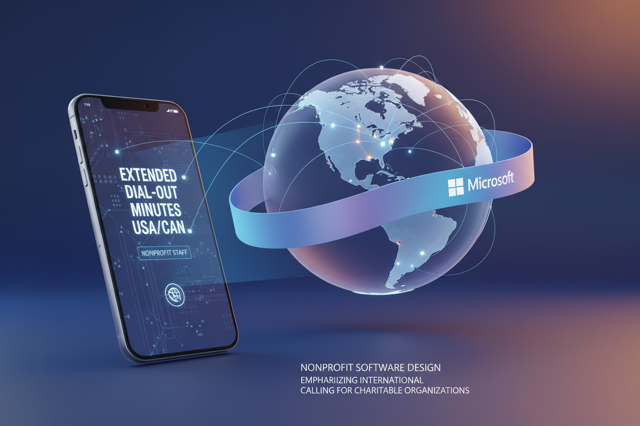 Extended Dial-out Minutes to USA/CAN (Nonprofit Staff Pricing)