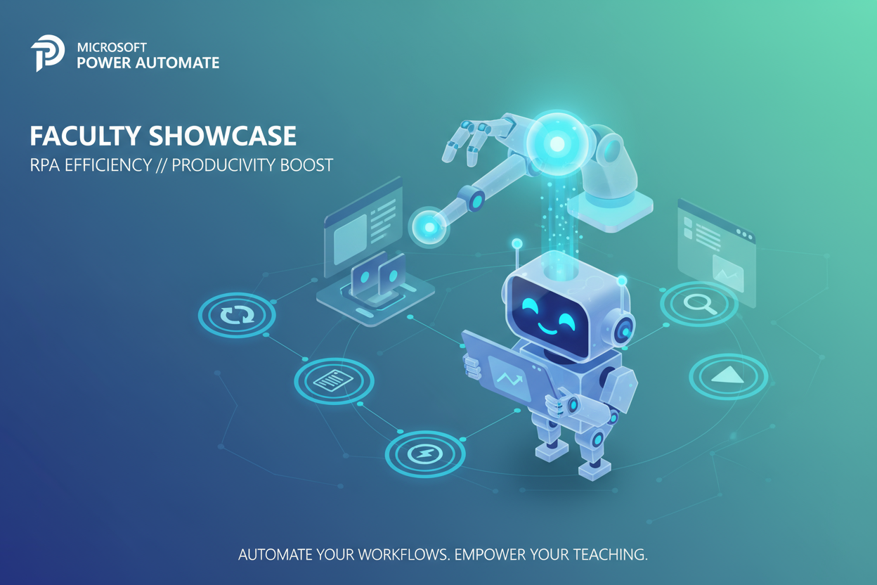 Power Automate hosted RPA for Faculty