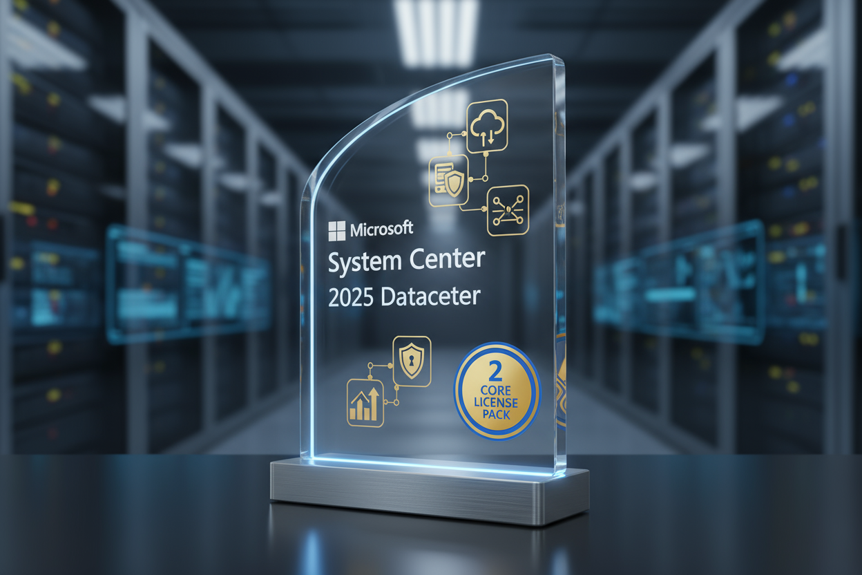 System Center 2025 Datacenter - 2 Core License Pack Commercial Software Subscription