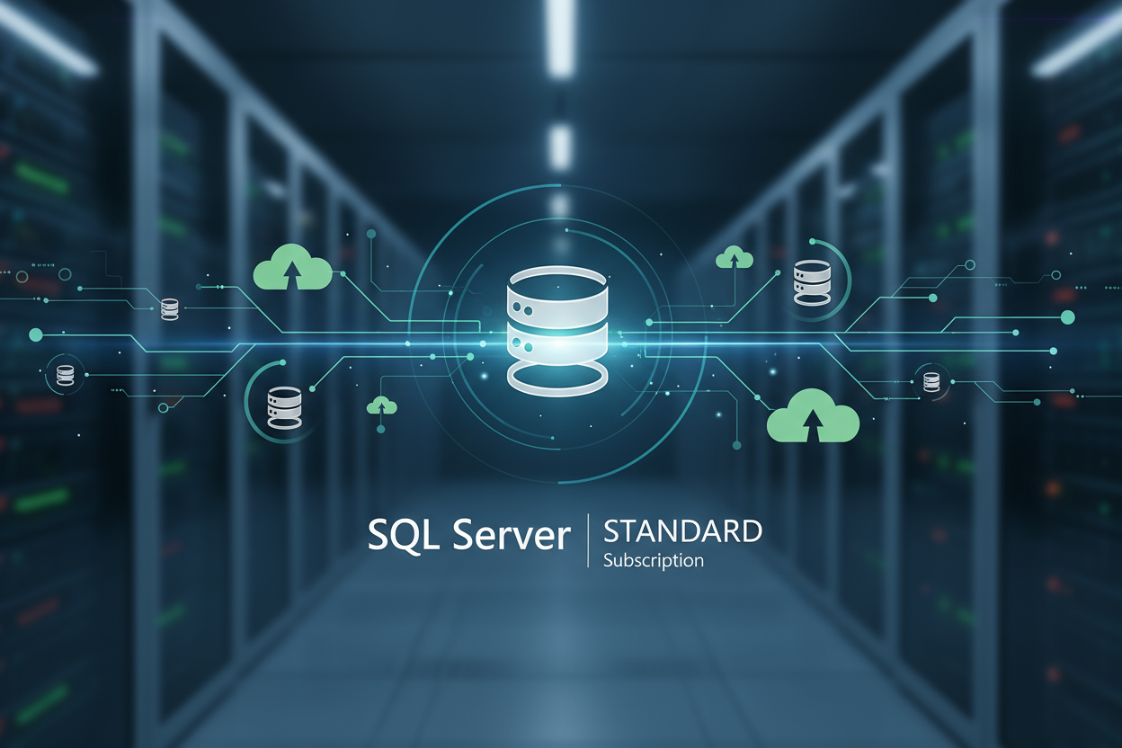 SQL Server Standard - 2 Core License Pack Commercial Software Subscription