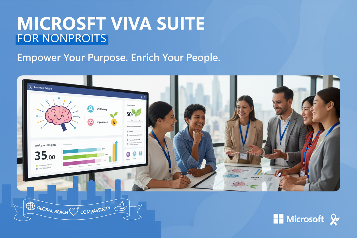 Microsoft Viva Suite (Nonprofit Staff Pricing)