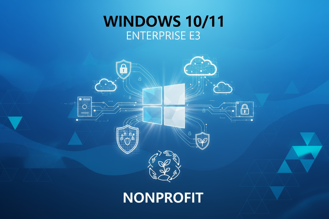 Windows 10/11 Enterprise E3 (Nonprofit Staff Pricing)