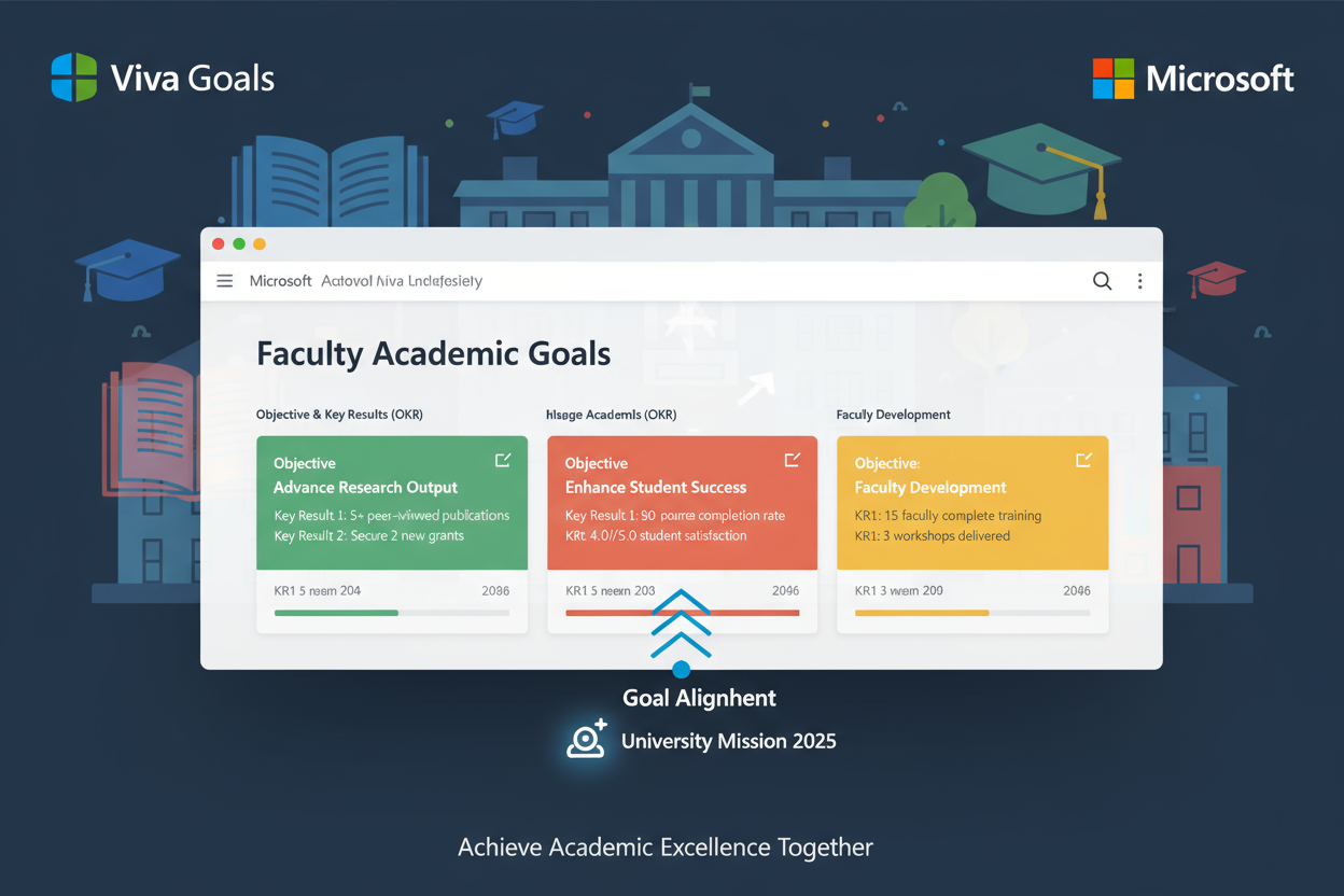 Microsoft Viva Goals for Faculty