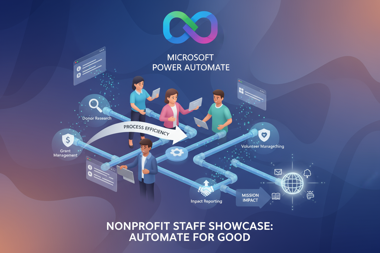 Power Automate Process (Nonprofit Staff Pricing)