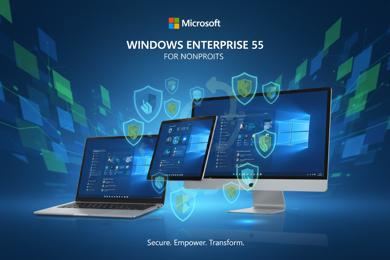 Windows 10/11 Enterprise E5 (Nonprofit Staff Pricing)