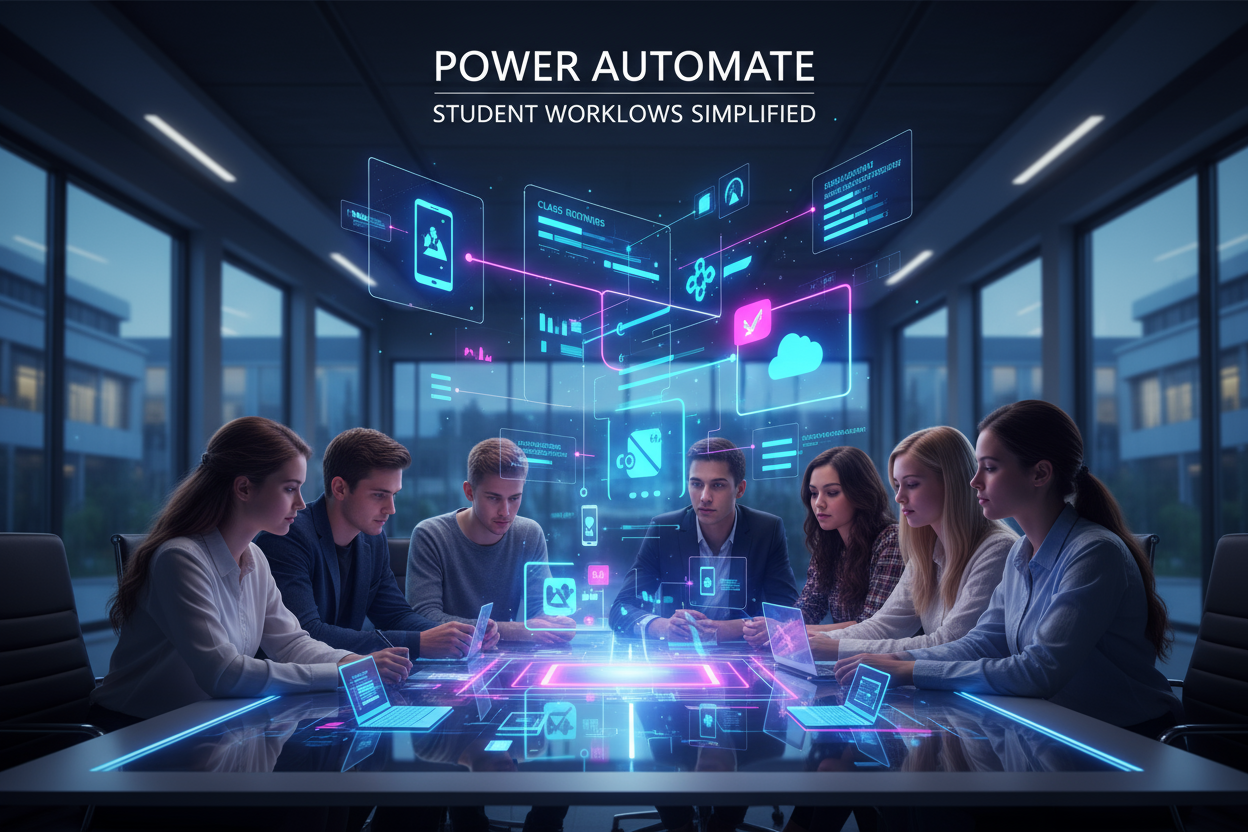 Power Automate Process for Students