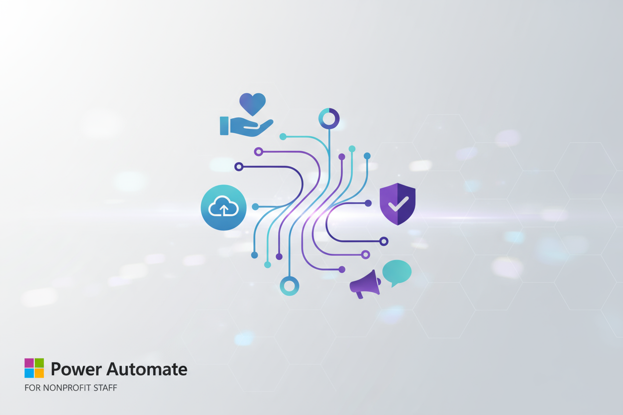 Power Automate Process (Nonprofit Staff Pricing)