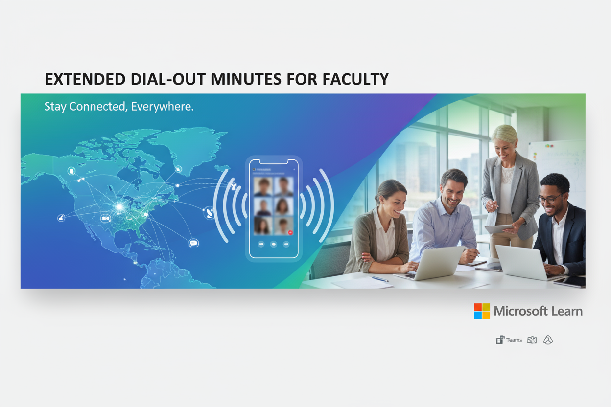 Extended Dial-out Minutes to USA/CAN for faculty