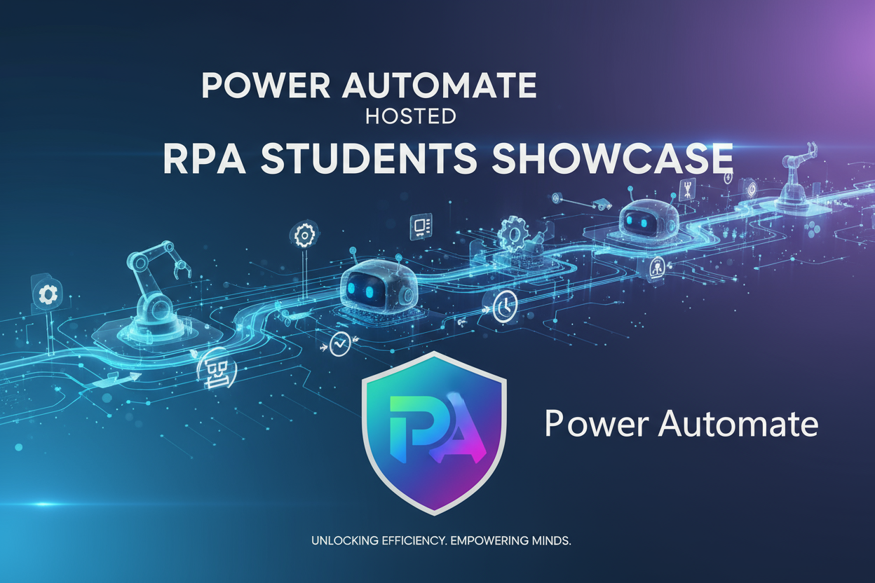 Power Automate hosted RPA for Students