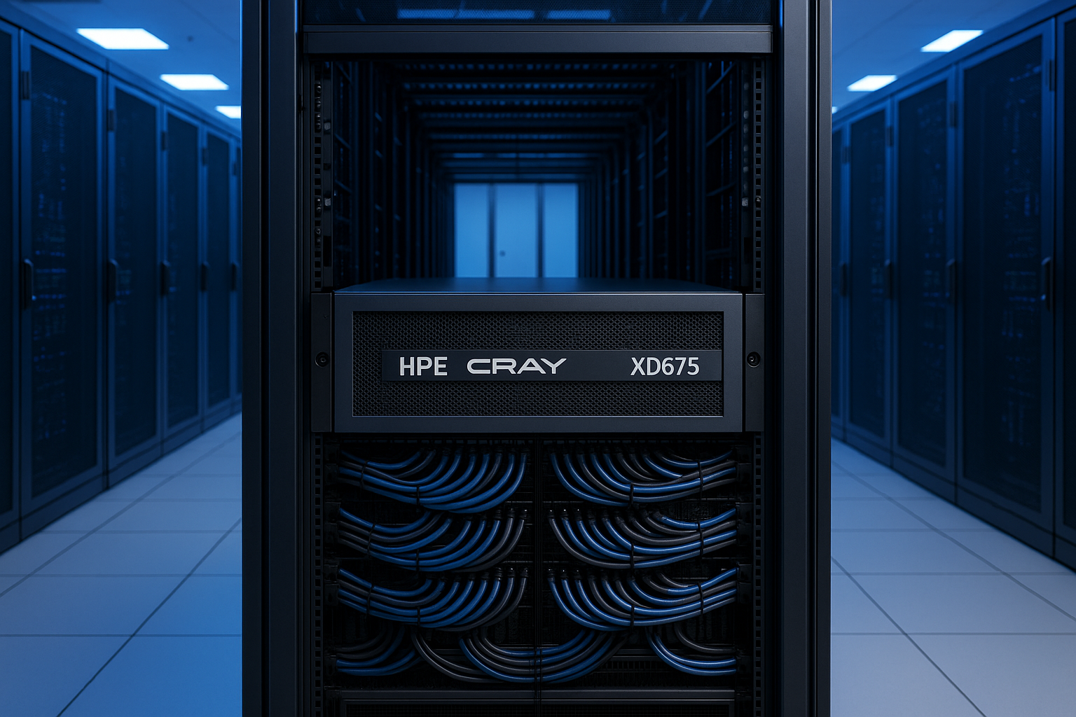 HPE Cray XD675 Facility