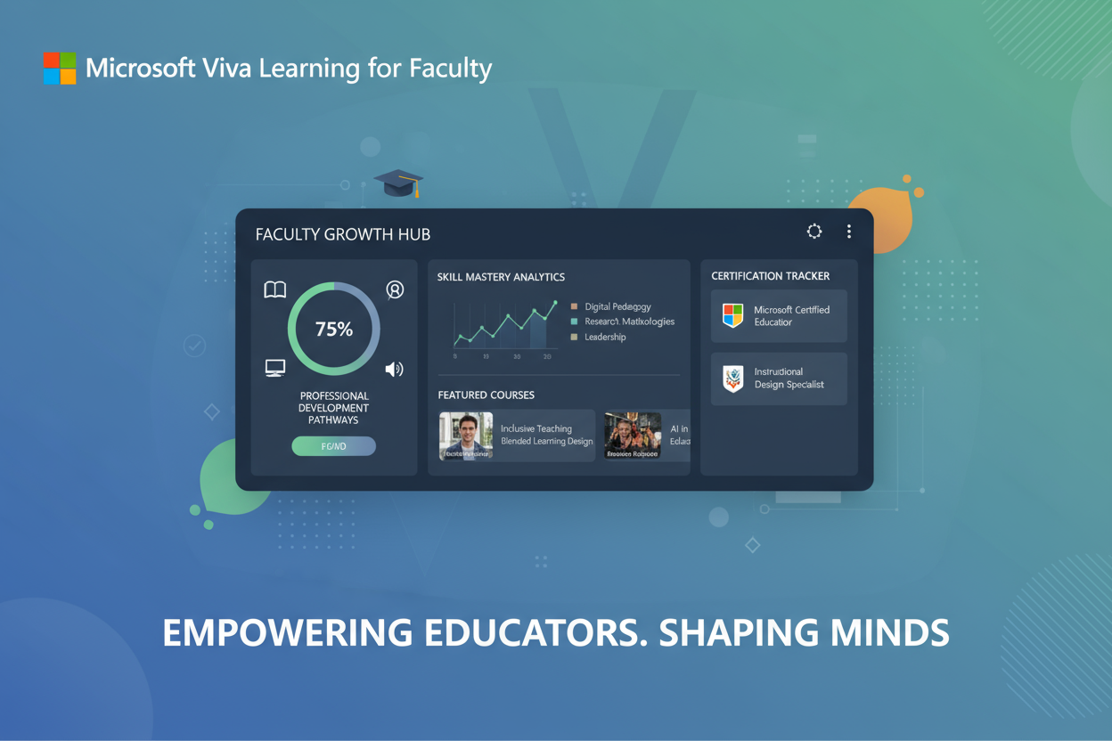 Microsoft Viva Learning for faculty