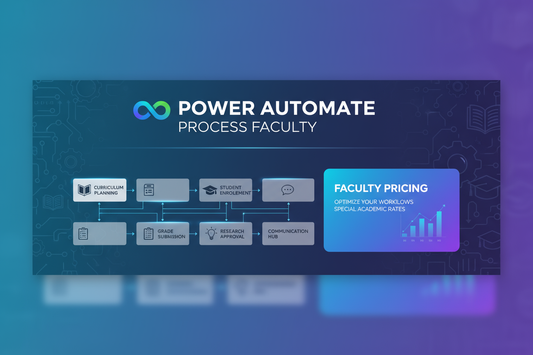 Power Automate Process for Faculty