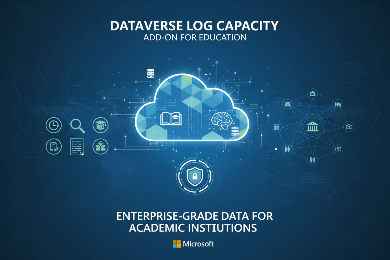 Dataverse Log Capacity add-on for Education