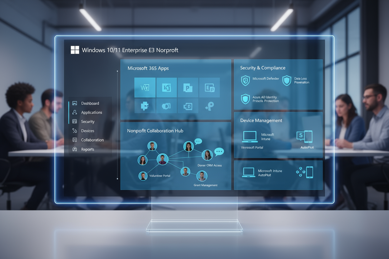 Windows 10/11 Enterprise E3 (Nonprofit Staff Pricing)