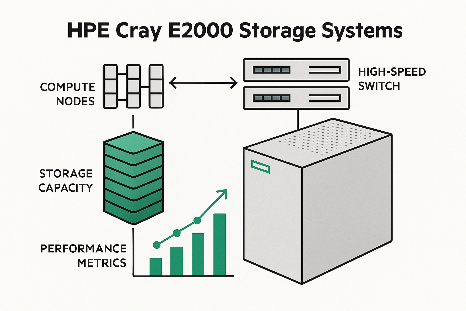 HPE Cray E2000 Technical Diagram